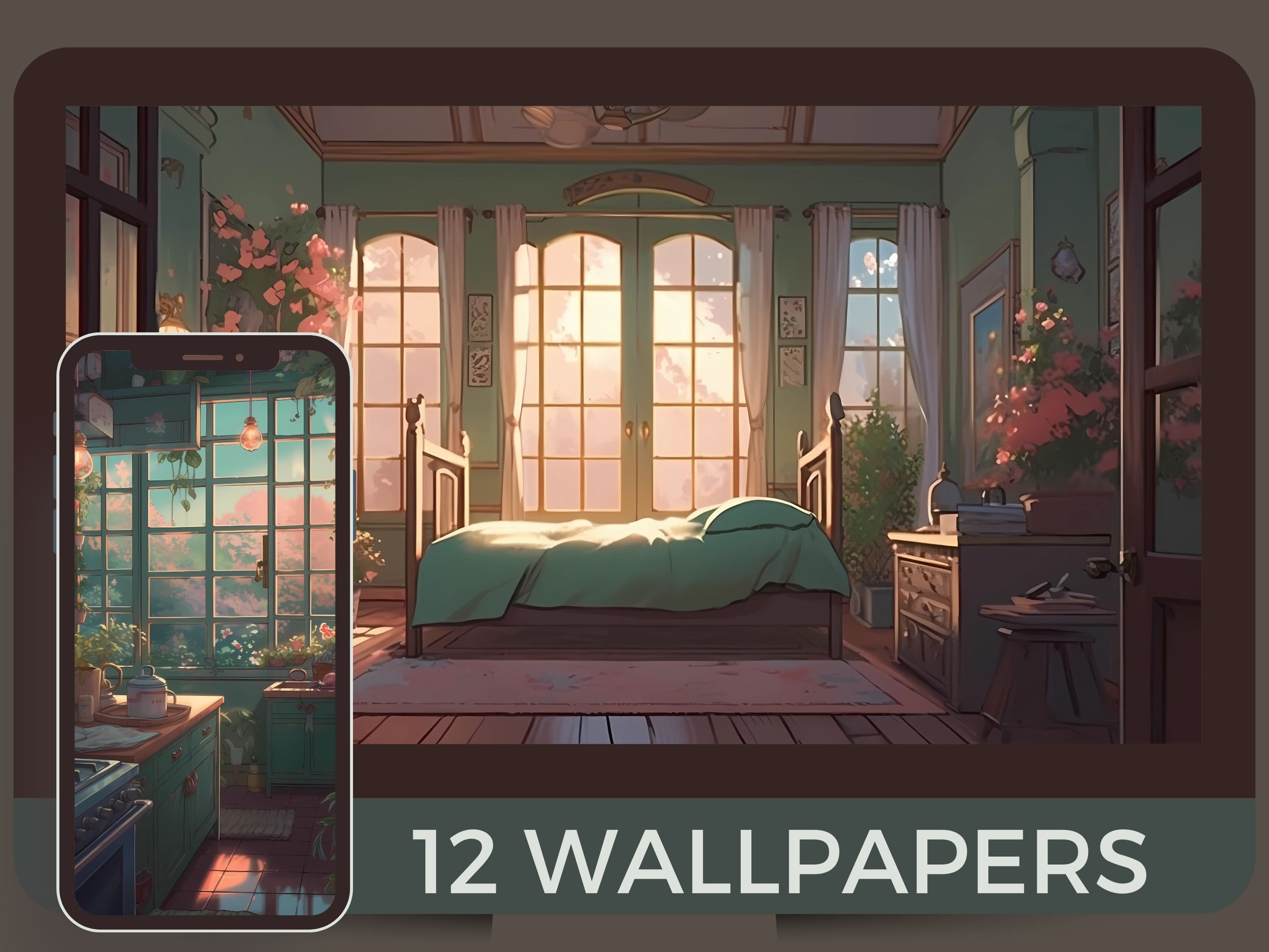100+] Anime Room Wallpapers | Wallpapers.com