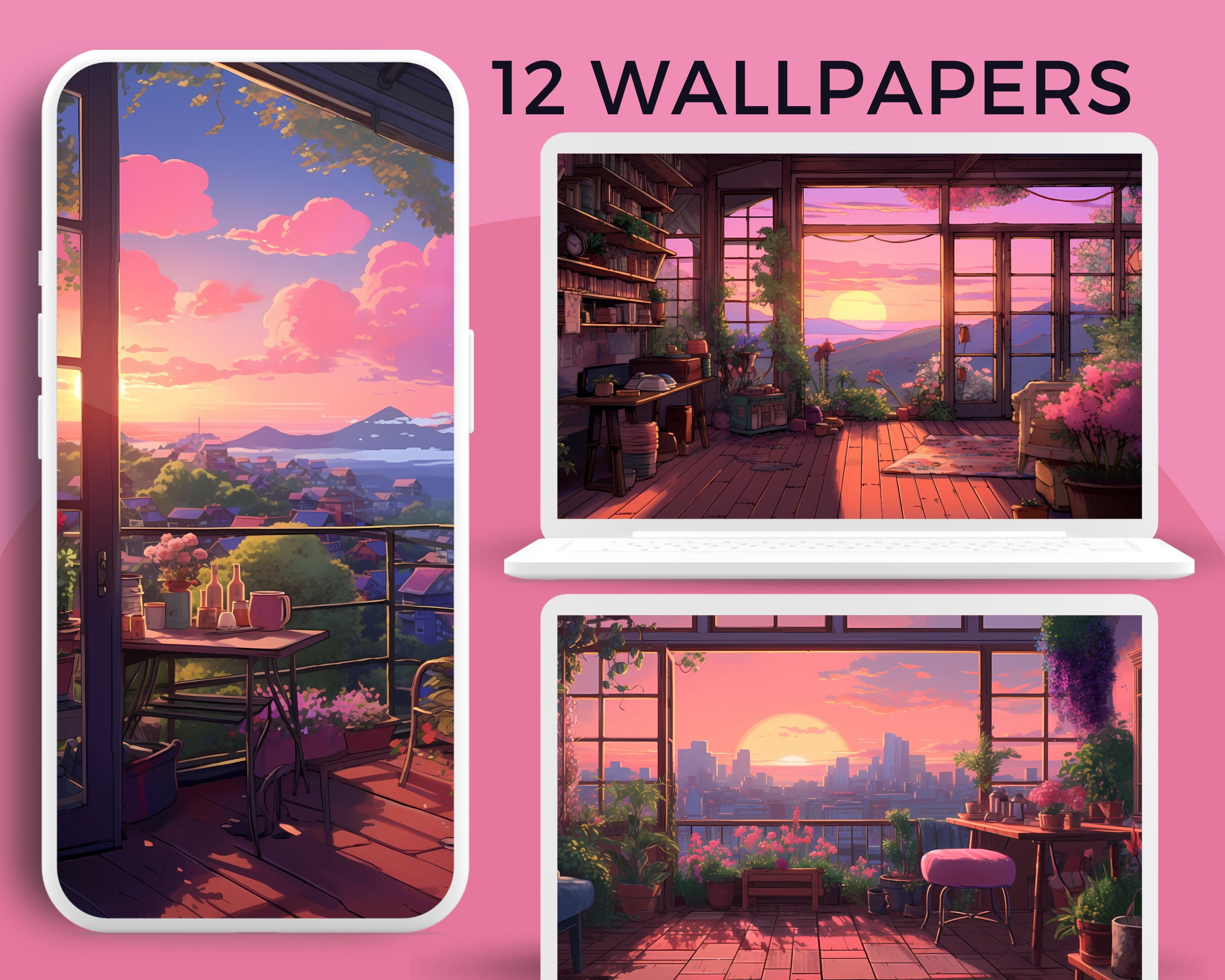 15 Pink aesthetic wallpapers ideas  anime background, anime scenery, anime  scenery wallpaper