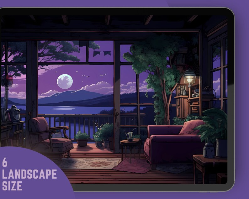 Anime Purple Living Wallpaper Purple Lockscreen Aesthetic Wallpaper