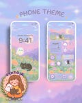 Pastel Phone Theme: Summer Icons, Spring Wallpaper (Digital Download) product logo