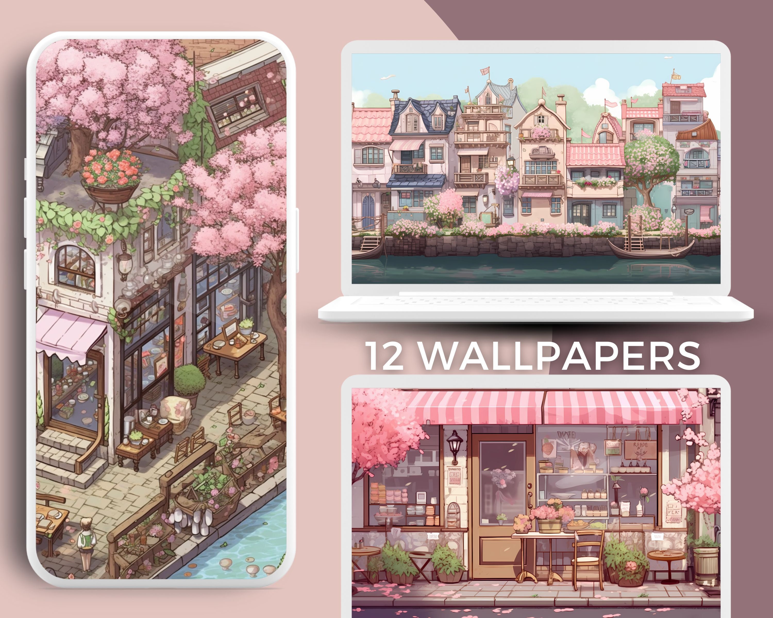 Ghibli Pink Dreamy Wallpaper Meadow Wallpaper Pastel Wallpaper Anime Wallpapers  4k Wallpaper Aesthetic Desktop Wallpaper Cute Wallpaper 