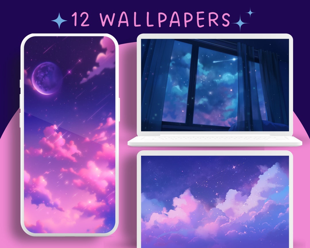 Dark Sky Wallpaper Kawaii Wallpaper Lofi Wallpaper Anims Wallpapers 4k ...