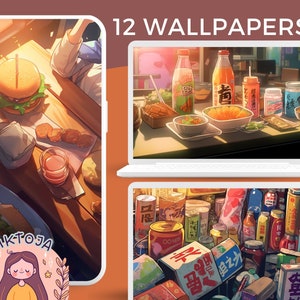 Anime food Wallpaper anims wallpapers anime screensaver cute desktop food art screensaver ghibli food wallpaper ghibli food screensaver cute