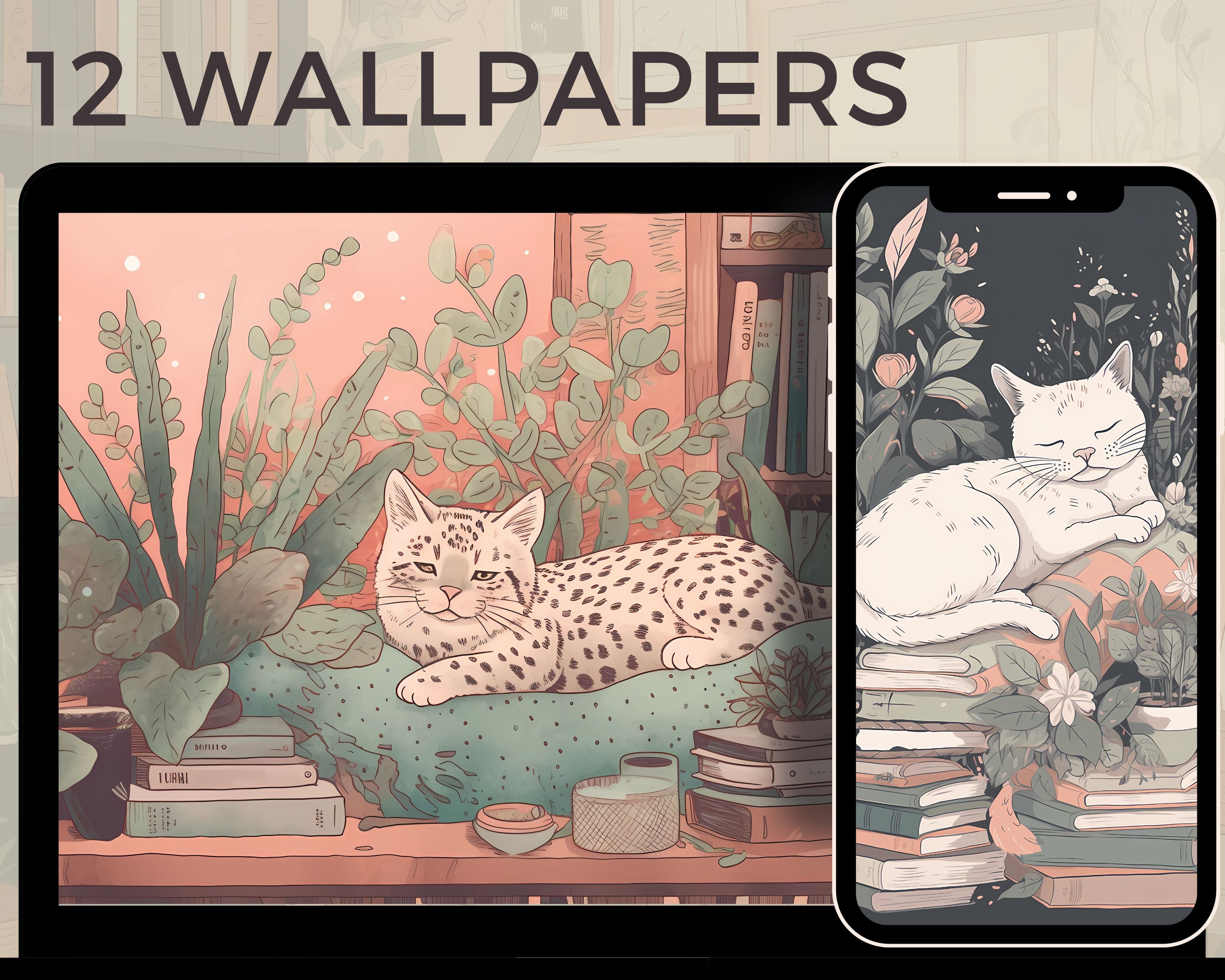 Minimalistic Cat 4K wallpaper  Wallpaper, Cat wallpaper, Cats
