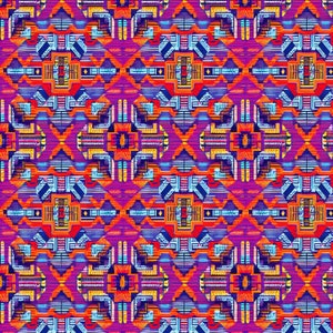 Lot de motifs de téléchargement numérique motif sud-ouest 12 x 12 pouces JPG 5 pack
