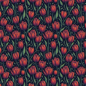 Digital Download Flower Patterns Pack (12x12 .jpg)