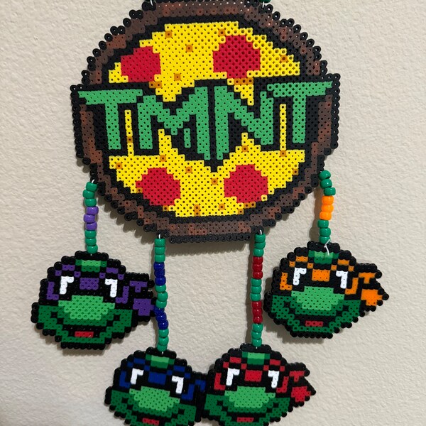 TMNT Perler| Ninja turtles | Dream catcher Perler