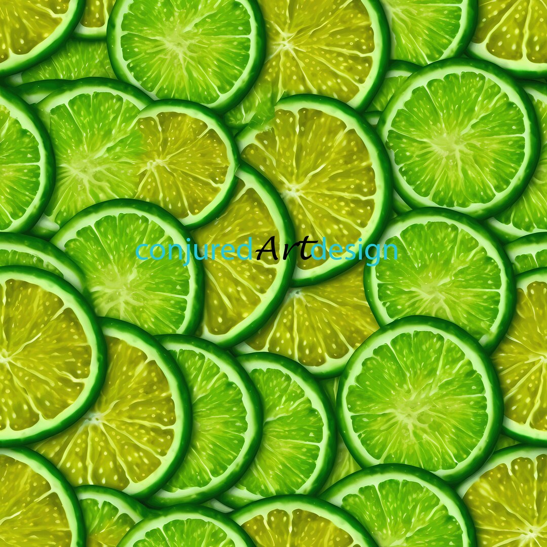 Seamless Image of a Lime Pattern - Etsy