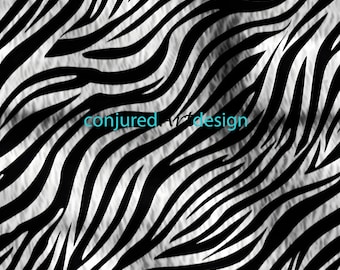 Immagine perfetta di un motivo di stampa zebra in bianco e nero