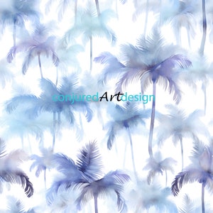 Seamless image of a Hawaiian style pattern