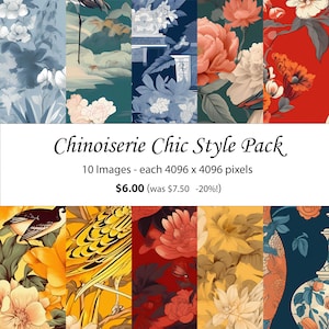 Chinoiserie Chic Style Pack