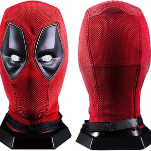 デッドプール フェイスマスク 赤 デッドプール コスプレ用フルヘッドマスク ウェイド・ウィルソン