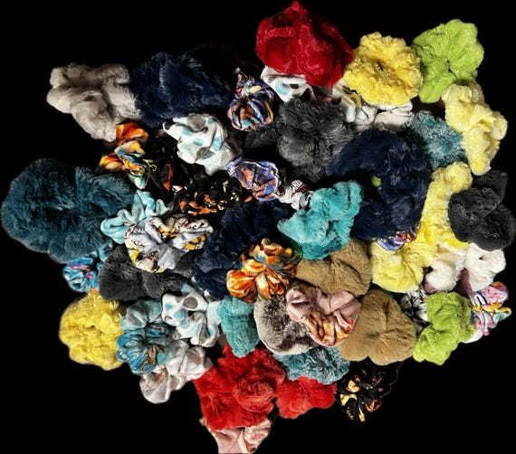 Minky Scrunchie - Etsy display picture 1