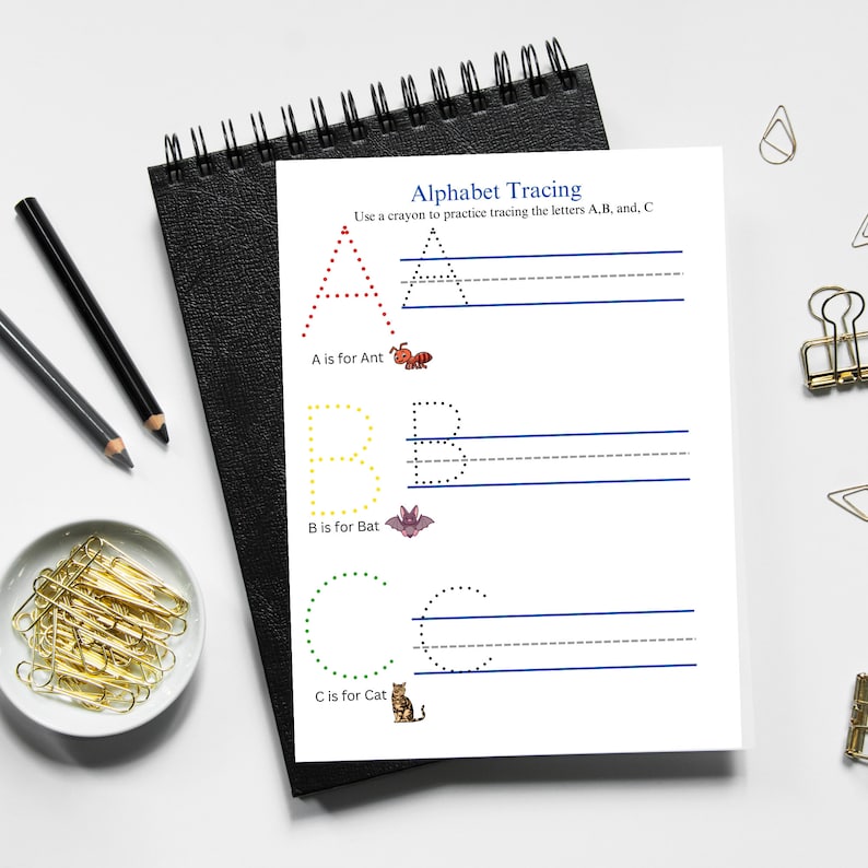 Alphabet Tracing Worksheets, Capital Alphabets Tracing Worksheet