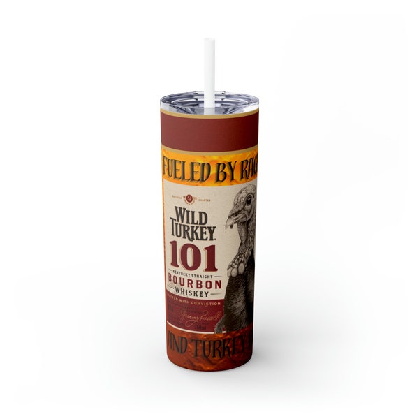 Wild Turkey Sublimation Tumbler Design