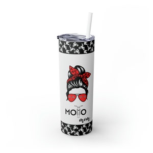 Motocross Mom 20oz Sublimation Tumbler Design