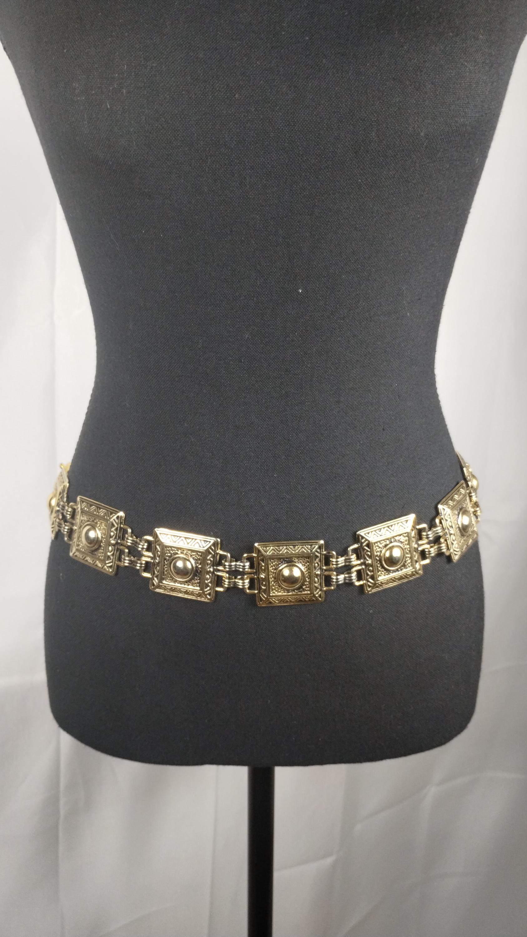 Gold Tribal Belt - Etsy