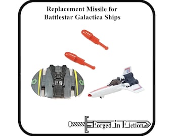 Battlestar Galactica Missiles Vintage Style Replacement