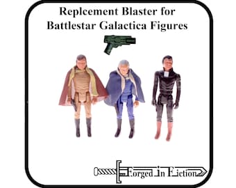 Battlestar Galactica Blaster Vintage Style Replacement