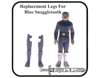 Blue Snaggletooth Replacement Legs Vintage Style Custom Made Replacement