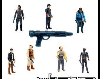 Blue Bespin Blaster Accessory Vintage Style Custom Made Replacement
