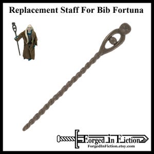 Bib Fortuna Staff Vintage Kenner Style Star Wars Custom Made Replacement