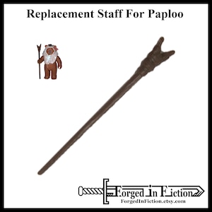 Paploo Staff Vintage Kenner Style Star Wars Custom Made Replacement