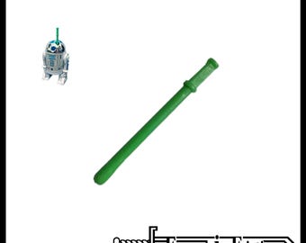 R2-D2 Pop-Up Green Lightsaber Vintage Style Replacement
