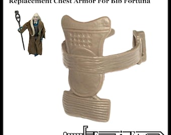 Slabbetje Fortuna-borstpantser Vintage kennerstijl Star Wars op maat gemaakte vervanging