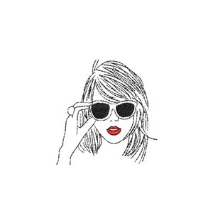 Swiftie Heart Hands 13 Embroidery Design – Taylor Swift Embroidery  Digitizing File