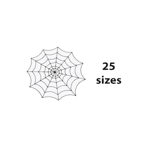 Broderidesign med spindelnät i storlek 25, maskinbroderifil för spindelnät, insektsbroderi, Halloweenbroderi, Box-fil ingår