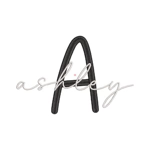 Farmhouse Duo Script and Little Font Embroidery Machine Design, BX Monogram, Farmhouse Font Embroidery, Little Font Embroidery, BX Included