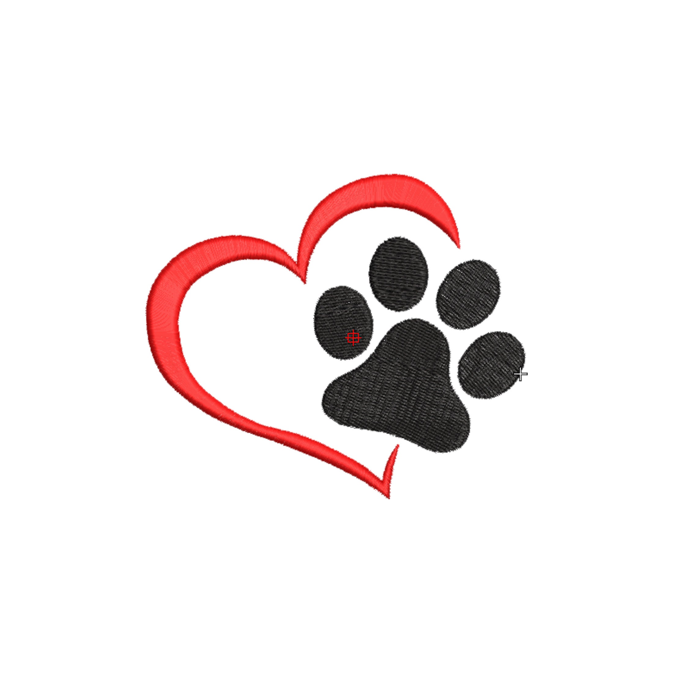 Portachiavi A Zampa Di Cane Con Cuore – 8,9 Cm, In Acciaio Americano, 5 Ganci, Regalo Per Amanti Dei Cani - 6