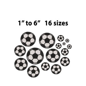 Soccer Ball Machine Embroidery Design, 16 Sizes, Mini Soccer Ball Embroidery, Football Embroidery, Baby Boy Embroidery, Sport Embroidery