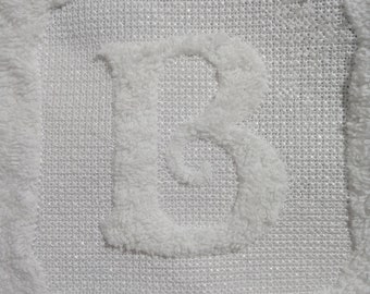 Embossed Machine  Embroidery Alphabet, Monogram Towel Font, 5 Sizes, A-Z Sorted, Best For Single Needle Embroidery Machine
