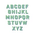Block Shadow Embroidery Font, 9 Sizes, A-Z sorted, Fill Stitch Monogram Machine Embroidery Alphabet, Script Font, BX File Included, BX font