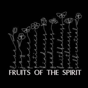 Fruits of the Spirit Embroidery Design, 13 Size, Fruits of the Spirit Machine Embroidery, Christian Embroidery, Wildflowers Embroidery
