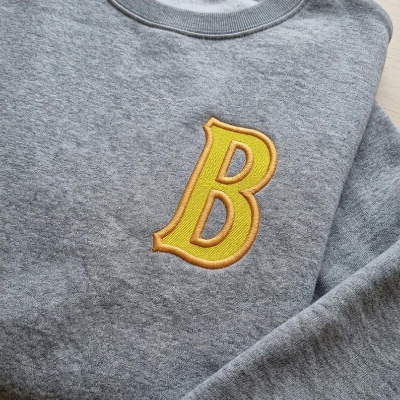 2 Color Serif Embroidery Font, 8 Sizes, Satin Stitch Machine Embroidery ...