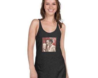 Frida Drinking a Milkshake - Racerback Tank