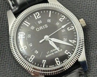 Oris Waterproof Antishock 17J Swiss Made 672 KIF Hand