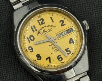 Vintage West End Watch Co. Jawan Prima Automatik Swiss Made Herrenuhr