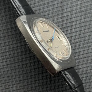 Montblanc Automatic Date Dial color Silver man's watch Eta movement authentic image 3