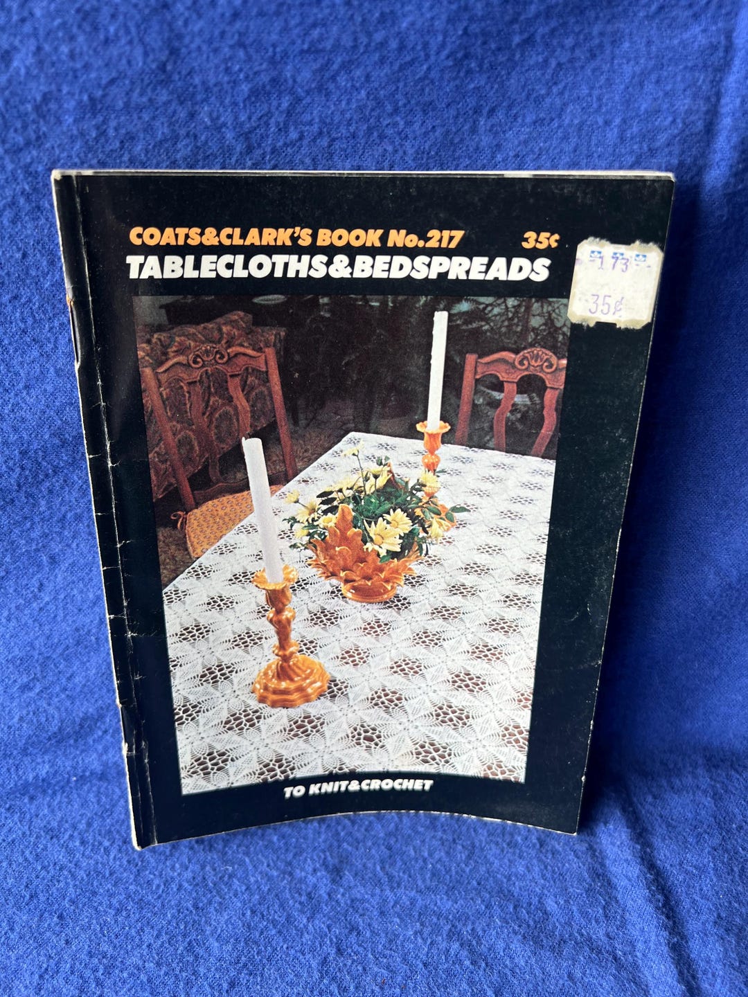Vintage Coats & Clarks Book # 217 Tablecloths and Bedspreads Pattern ...