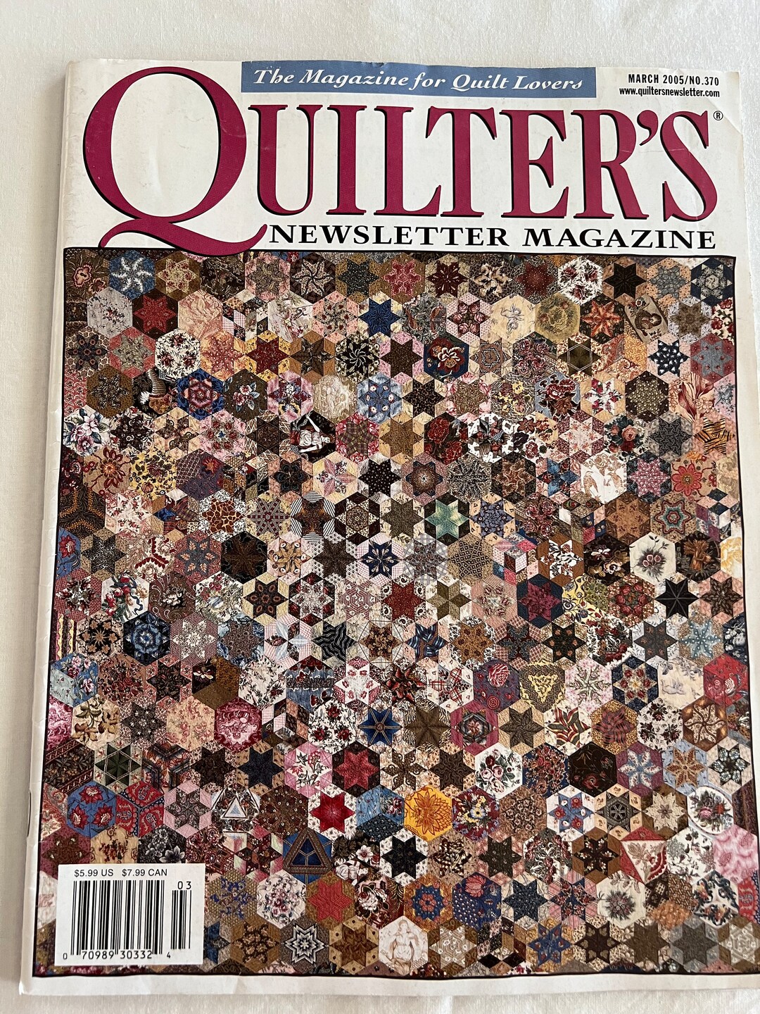 Quilters Newsletter Magazine March 2005 Etsy