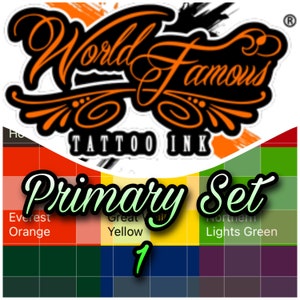 World Famous Tattoo Ink AD Pancho Pastel Greys Set
