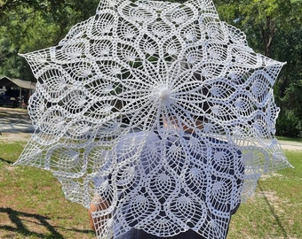 Crocheted Lace Parasol