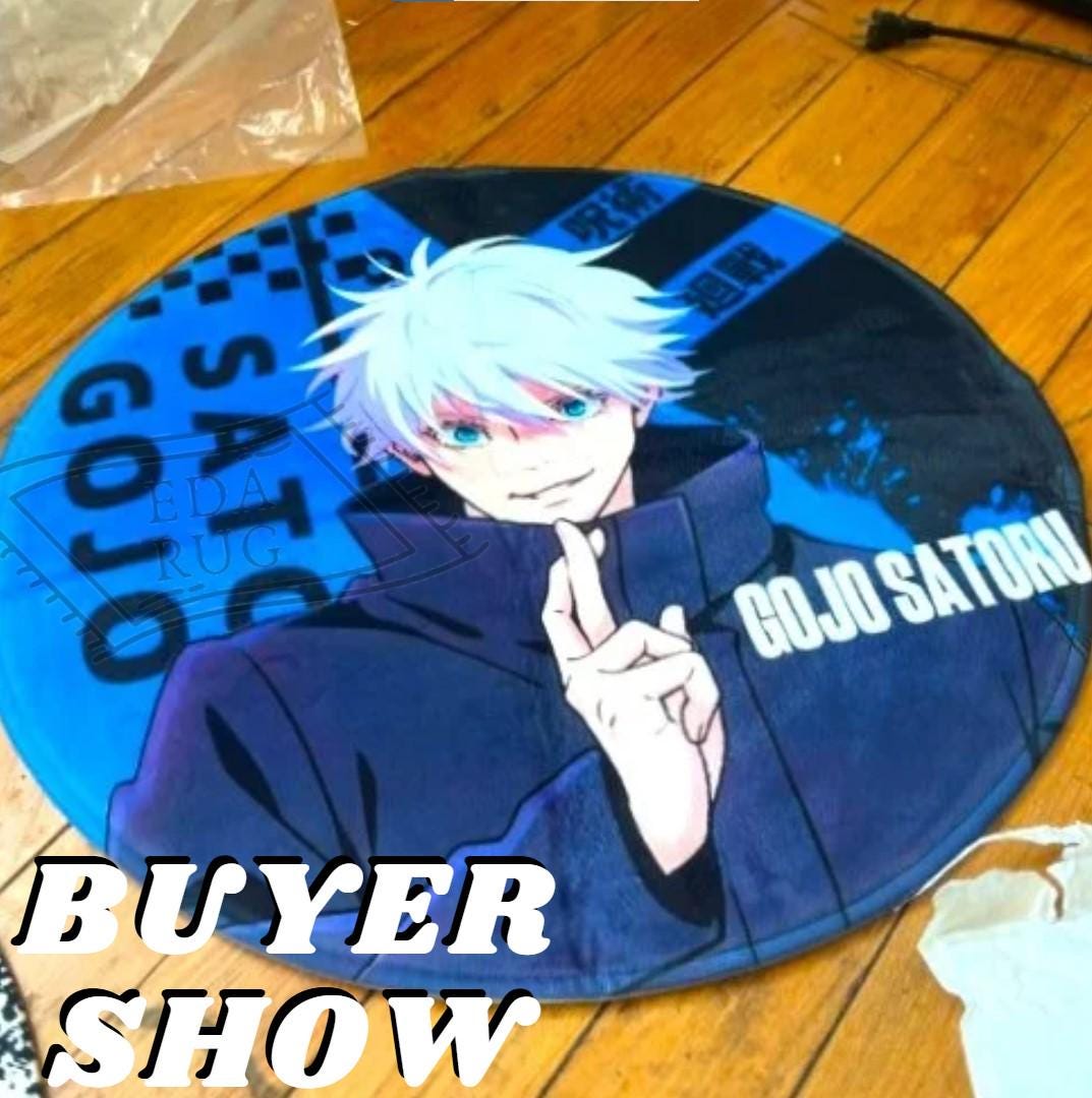 Anime Rugs, Satoru Gojo Carpets, Anime Carpets, Gojo Rugs, Printed ...