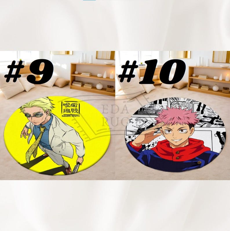 Anime Rugs, Satoru Gojo Carpets, Anime Carpets, Gojo Rugs, Printed ...