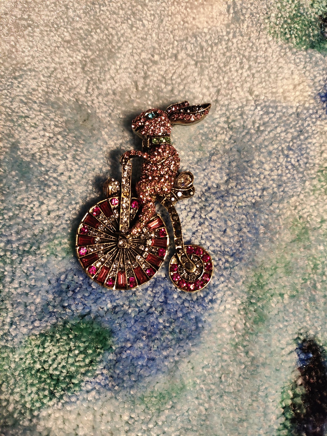 Broche Créateur Lapin 'Rêve De Bohème' – Neuve Avec étiquette