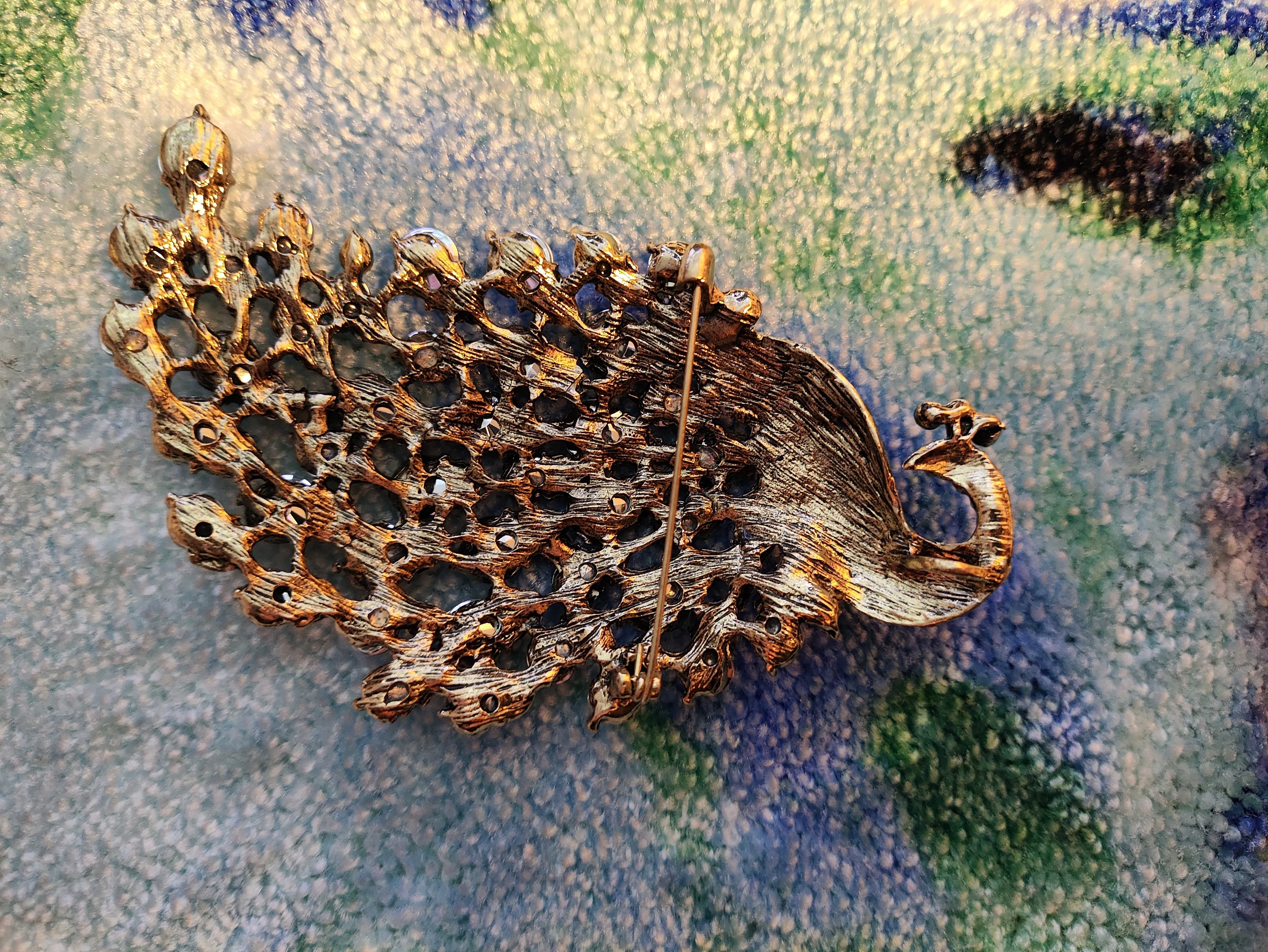 Spille tartaruga con strass completi per donna Spilla animale Spille tartaruga con strass completi per donna Spilla animale